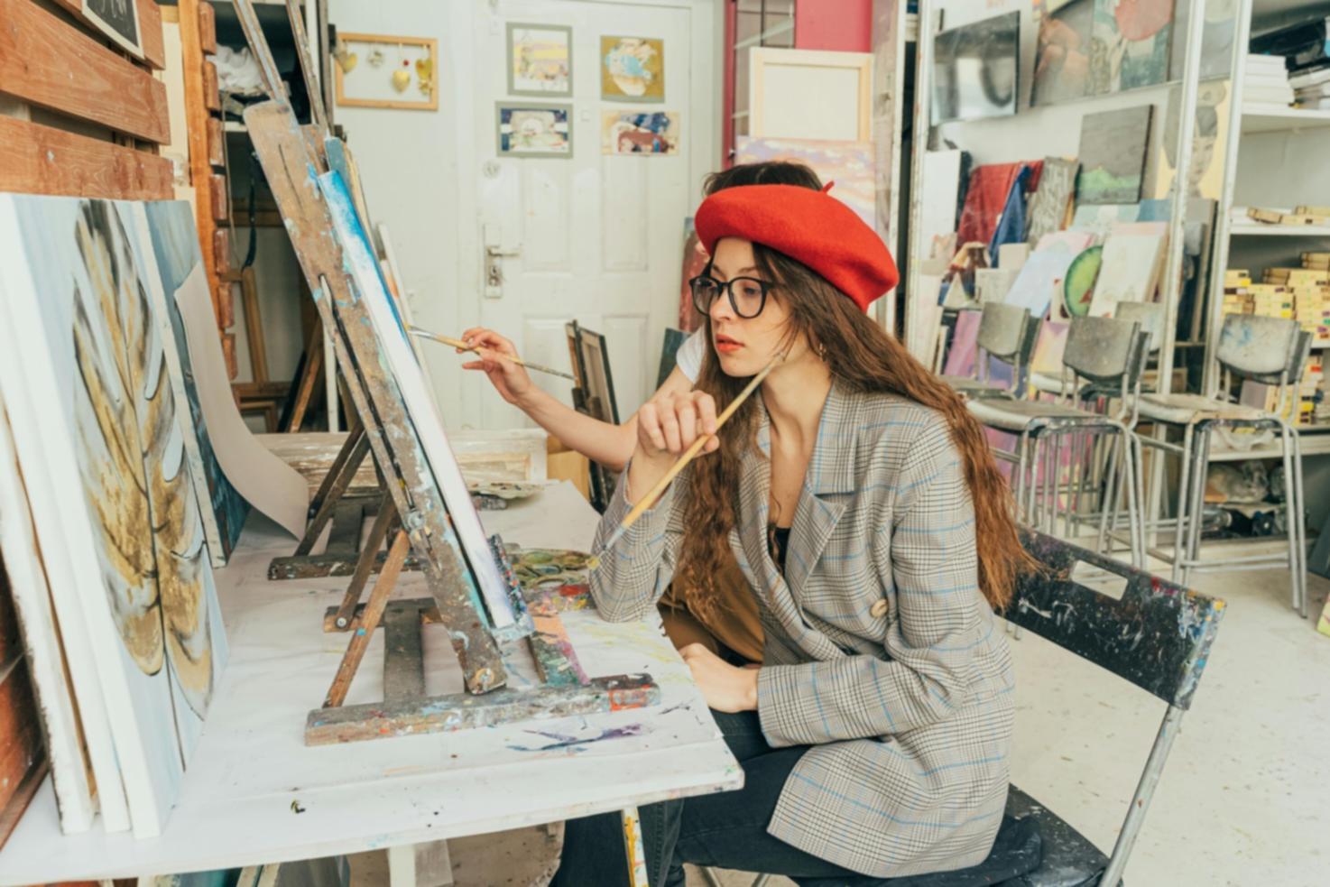 Collection of figure drawing samples showing progression